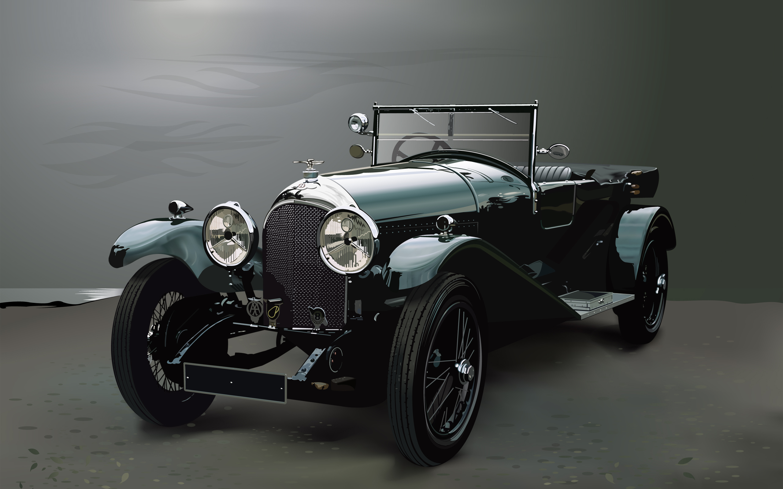HD Quality Wallpaper | Collection: Vehicles, 2560x1600 1929 Bentley 4.5 Tourer