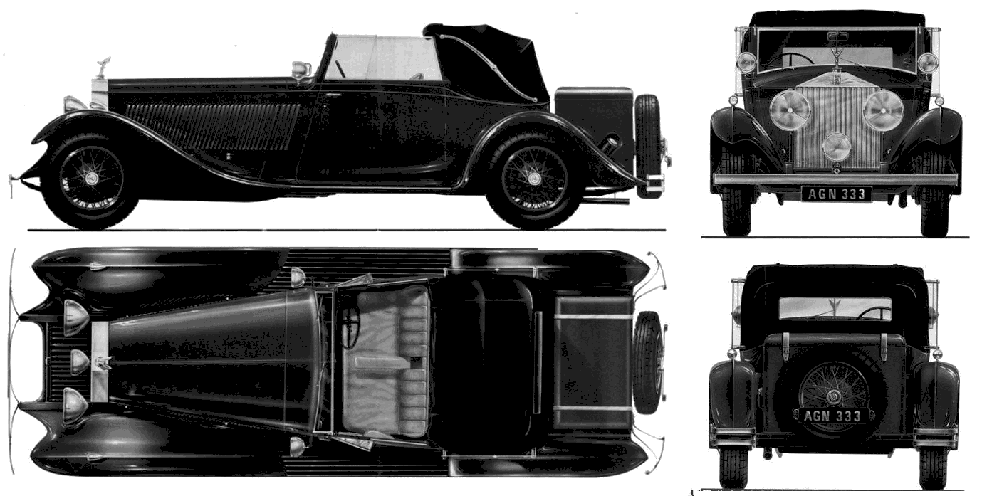 1929 Rolls-royce Phantom Ii Backgrounds, Compatible - PC, Mobile, Gadgets| 1379x697 px