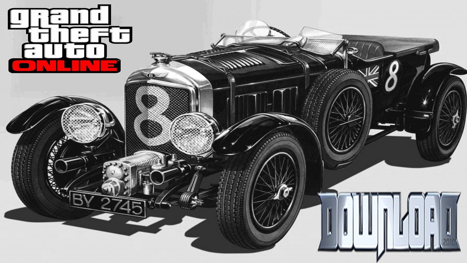 HD Quality Wallpaper | Collection: Vehicles, 1920x1080 1930 Bentley 4 ½ Litre Blower