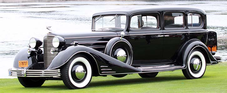 Images of 1933 Cadillac V-16 | 726x300