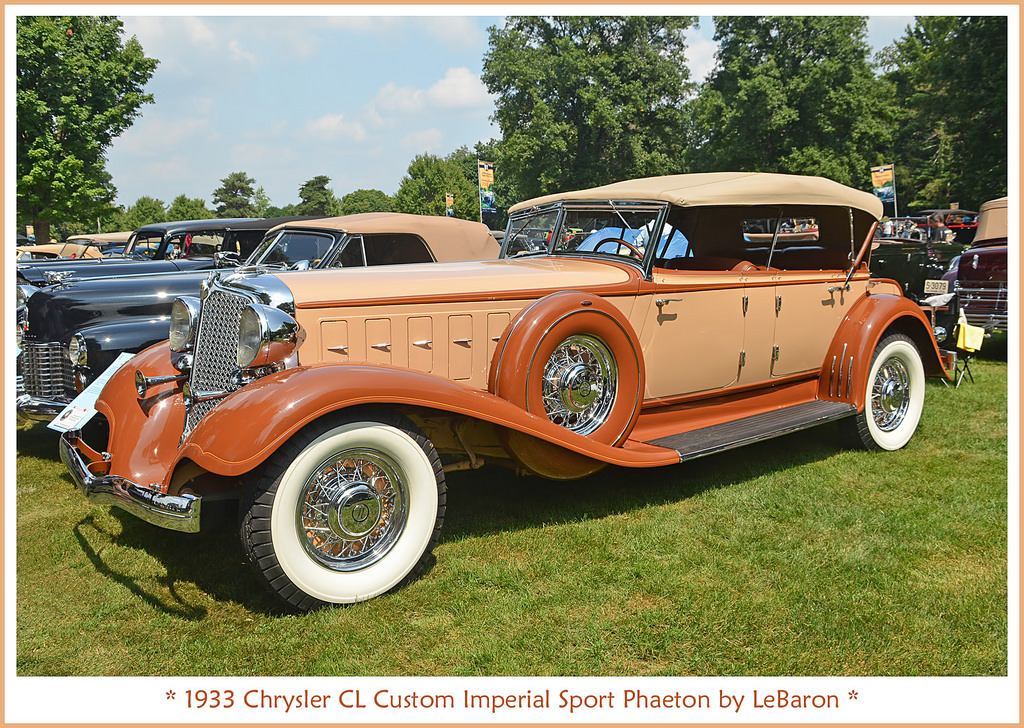 1933 Chrysler Cl Imperial Sport Phaeton Backgrounds on Wallpapers Vista