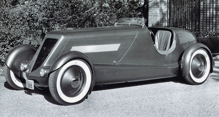 Nice Images Collection: 1934 Edsel Ford's Model 40 Special Speedster Desktop Wallpapers