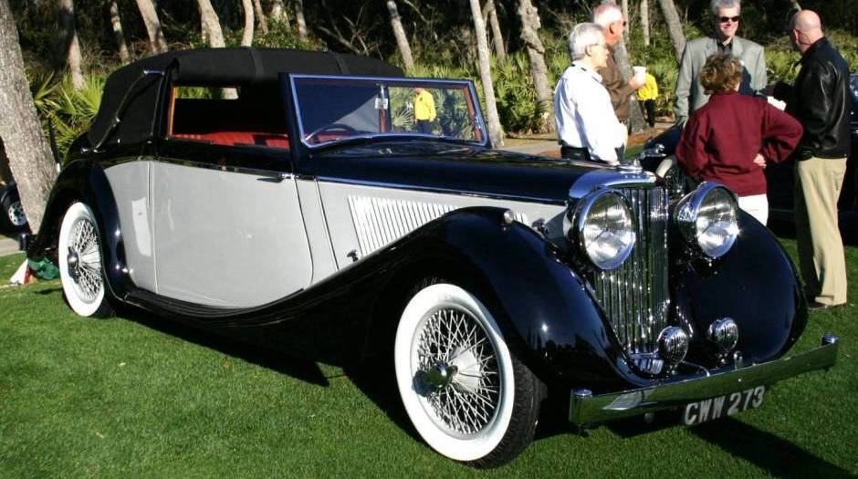 1935 Jaguar Ss100 #9