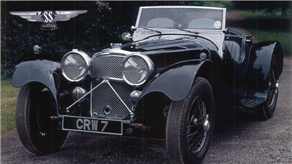 1935 Jaguar Ss100 #7