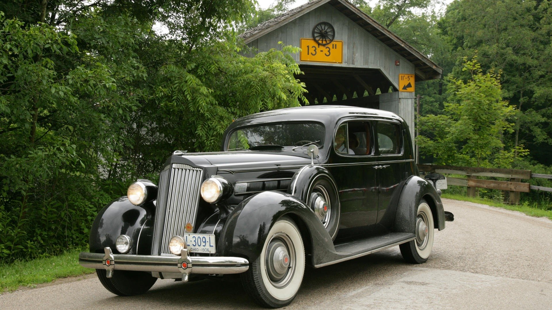 1936 Packard V-12 Sedan Victoria High Quality Background on Wallpapers Vista