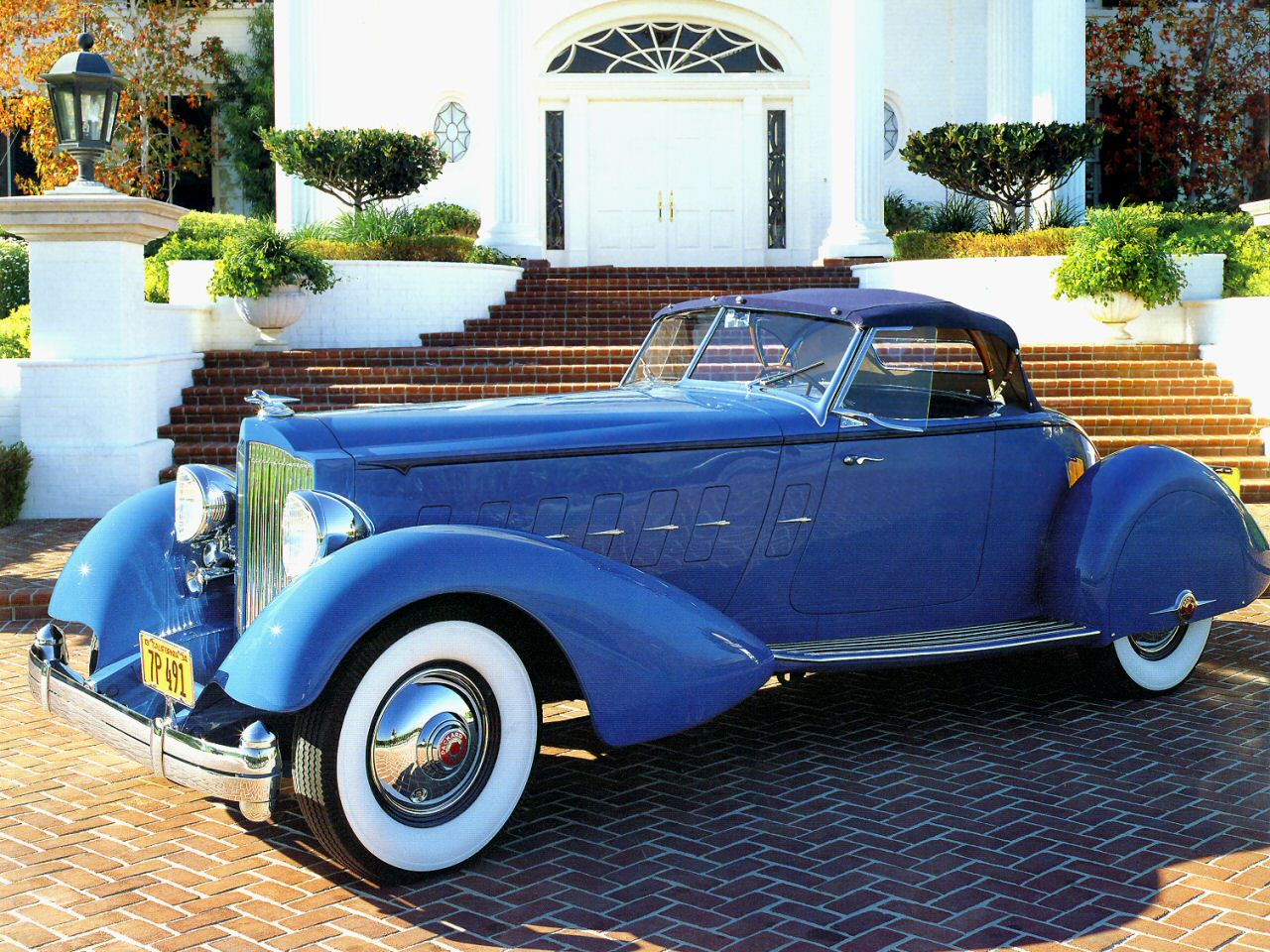 1936 Packard V-12 Sedan Victoria Pics, Vehicles Collection