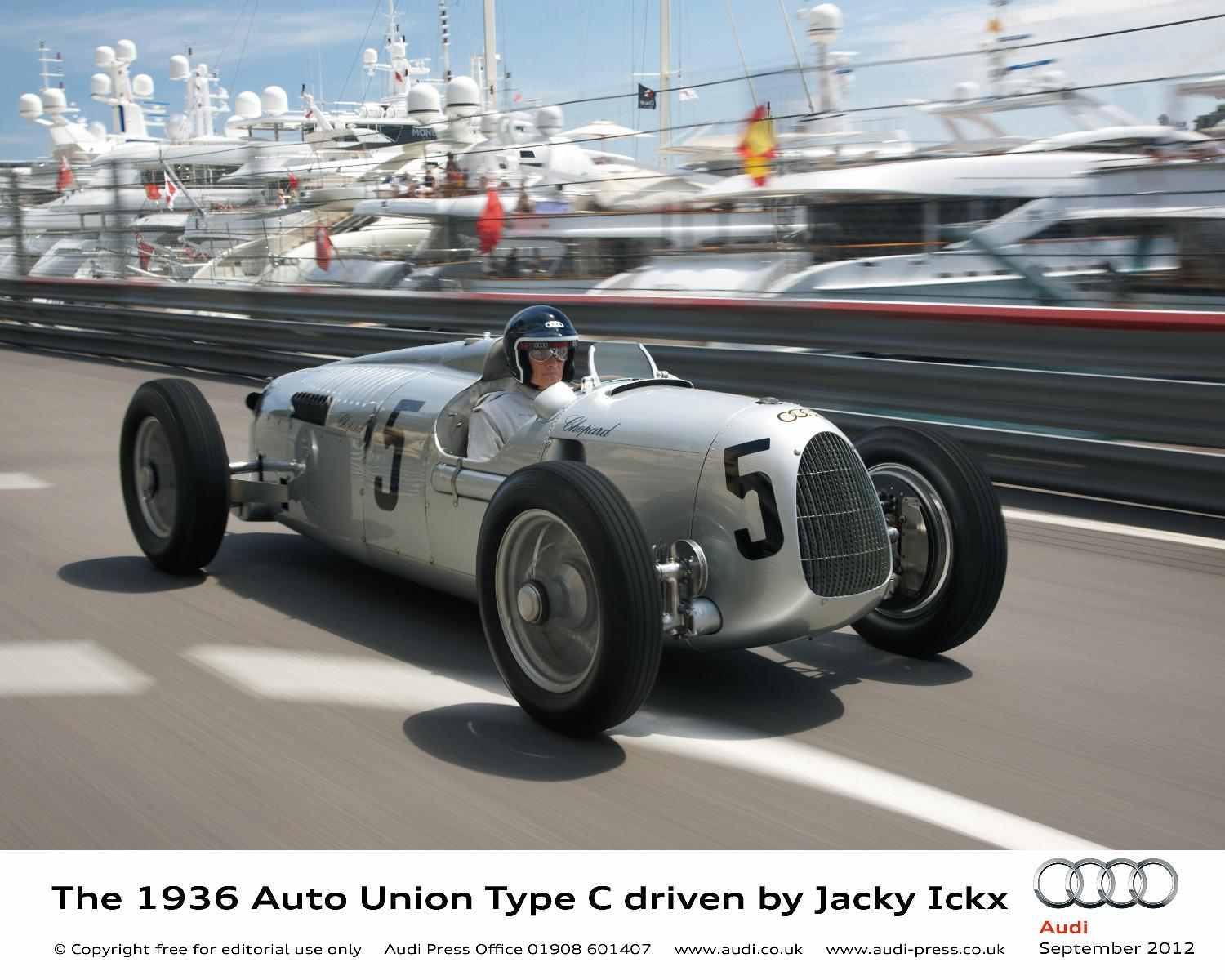 Nice Images Collection: Auto Union Silver Arrow Type A Desktop Wallpapers