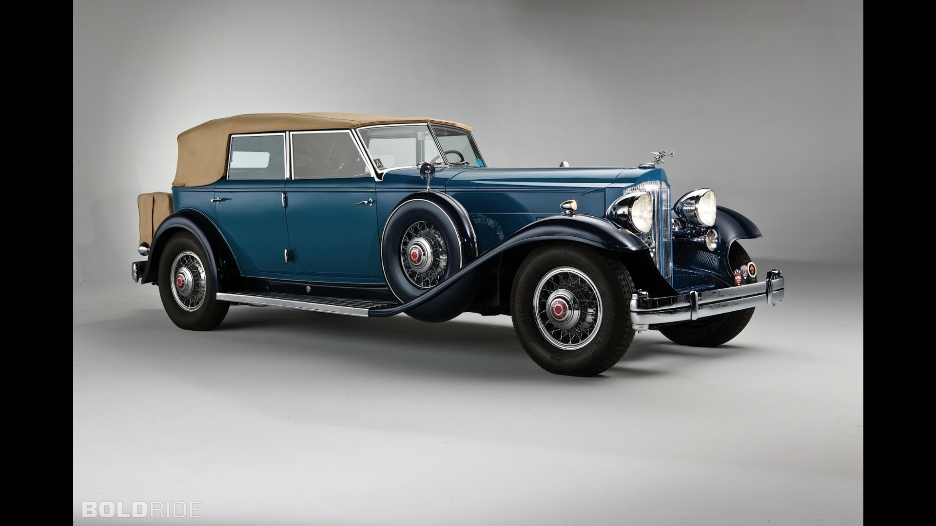 HD Quality Wallpaper | Collection: Vehicles, 1920x1080 1939 Packard 12 Cylinder Sedan Convertible
