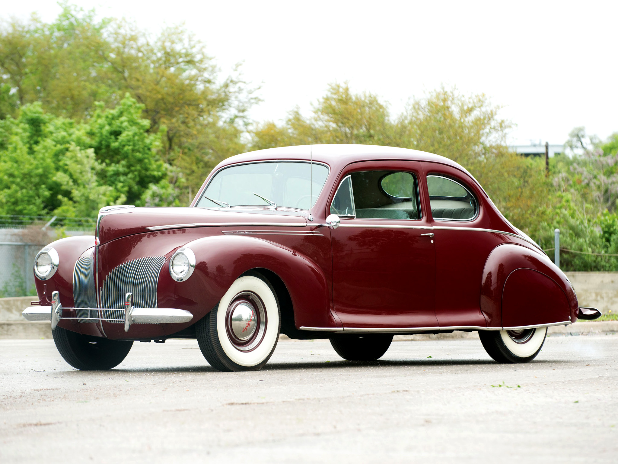 High Resolution Wallpaper | 1940 Lincoln Zephyr Coupe 2048x1536 px