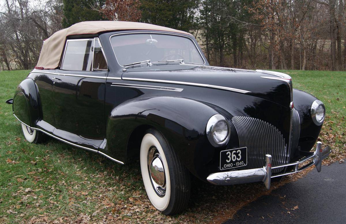 1940 Lincoln Zephyr Coupe #6