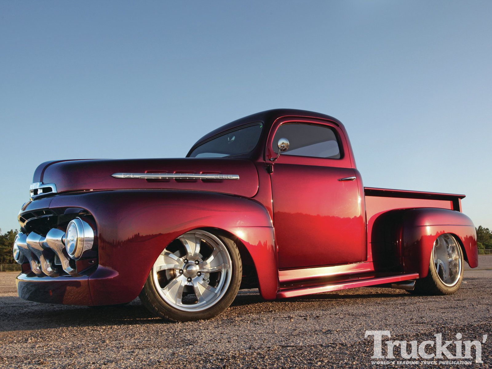 High Resolution Wallpaper | 1951 Ford F-1 1600x1200 px
