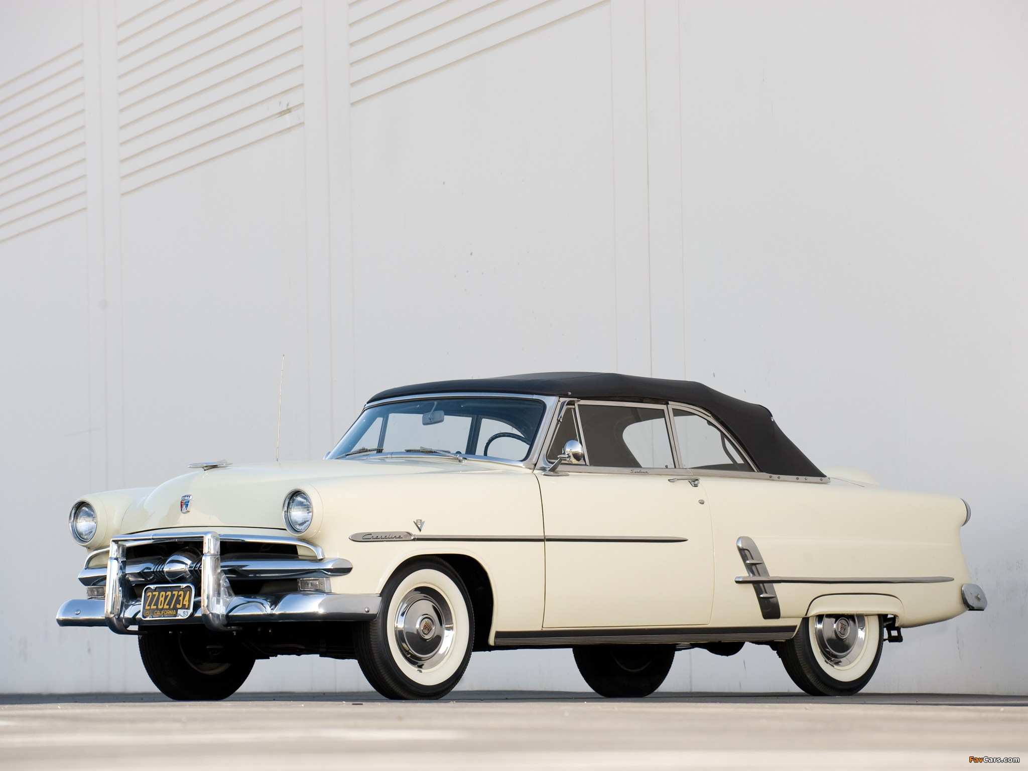 1953 Ford Crestline Sunliner Convertible Backgrounds, Compatible - PC, Mobile, Gadgets| 2048x1536 px