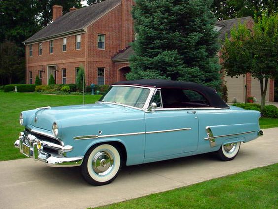 1953 Ford Crestline Sunliner Convertible High Quality Background on Wallpapers Vista