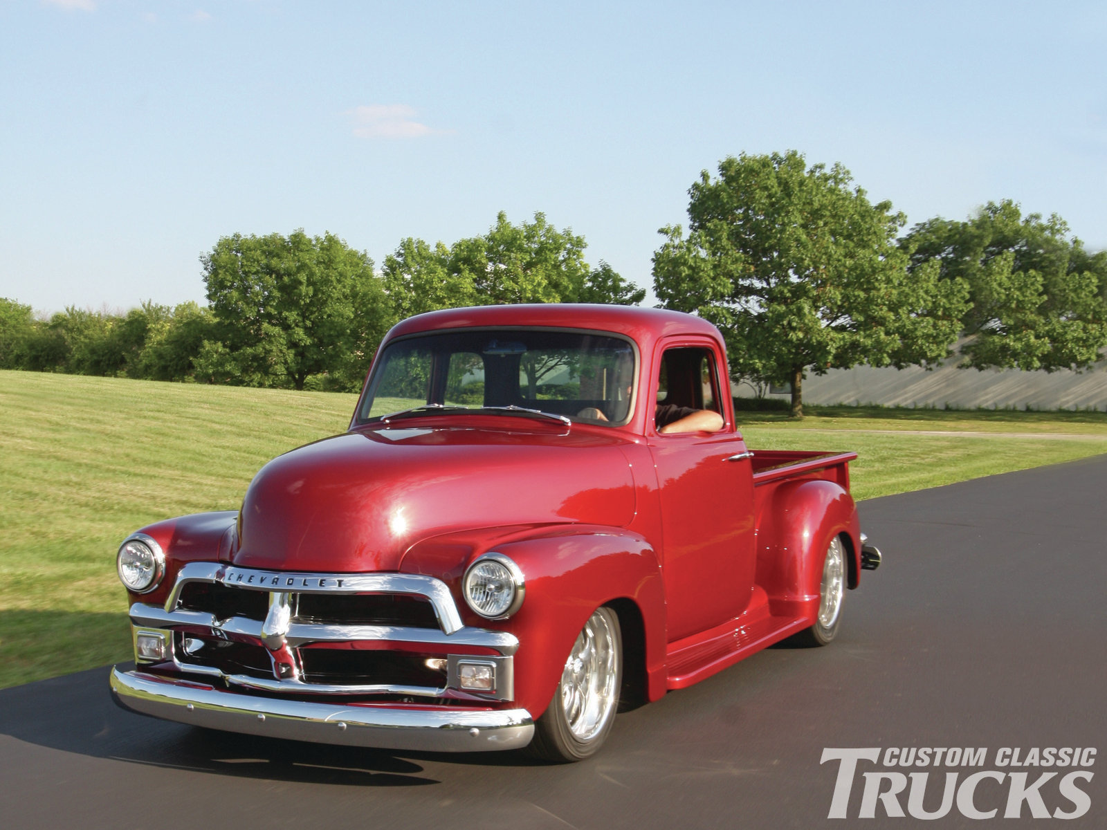 Nice Images Collection: 1954 Chevrolet Pickup Desktop Wallpapers