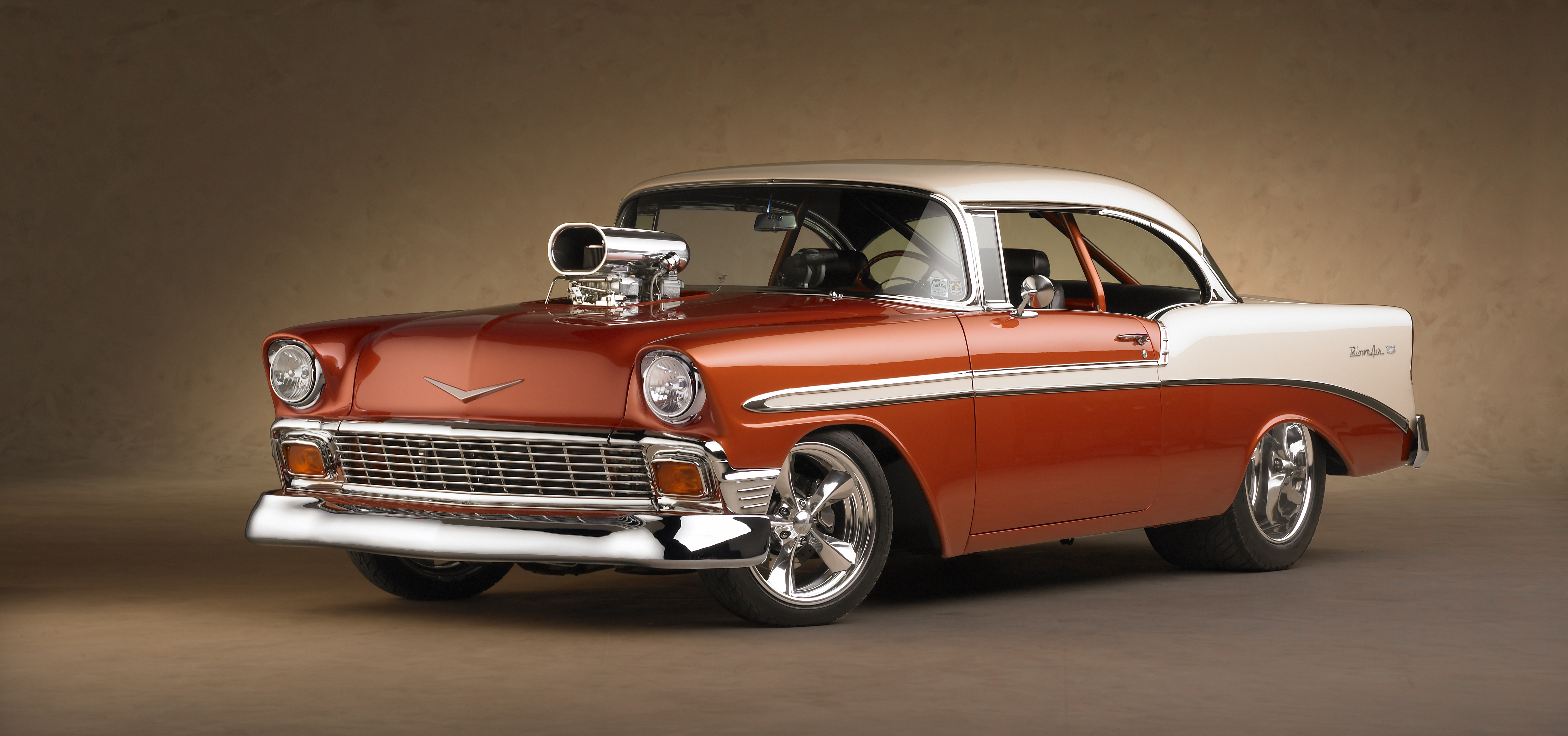 HD Quality Wallpaper | Collection: Vehicles, 5255x2465 Chevrolet Bel Air