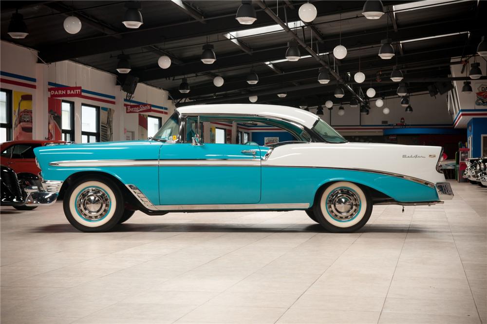 HD Quality Wallpaper | Collection: Vehicles, 1000x664 1956 Chevrolet Bel Air