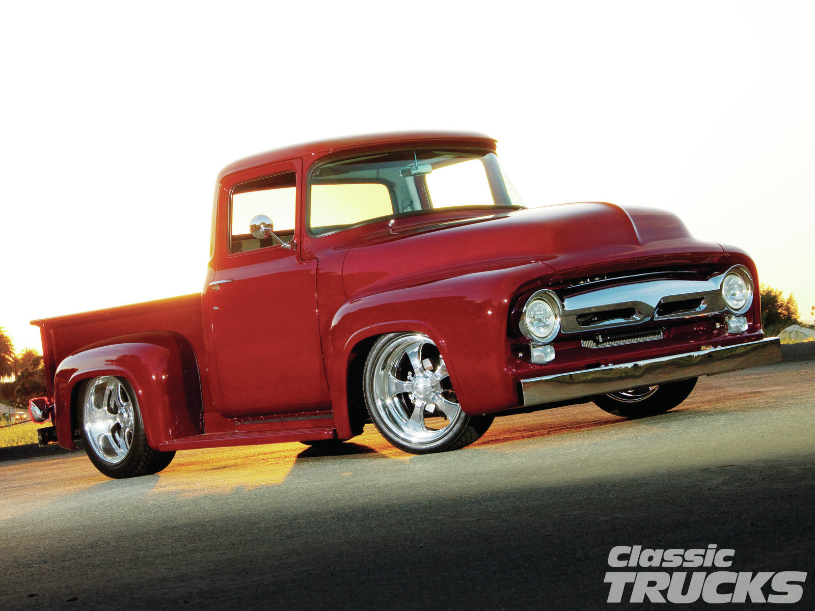 1956 Ford F-100 Backgrounds on Wallpapers Vista