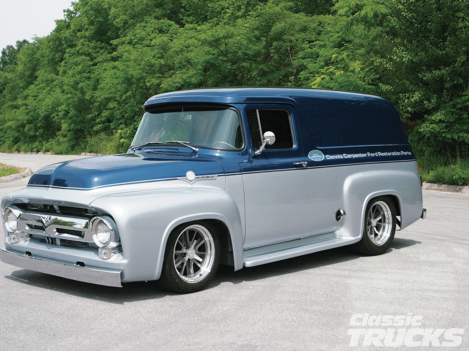 Nice wallpapers 1956 Ford F-100 Panel 1600x1200px