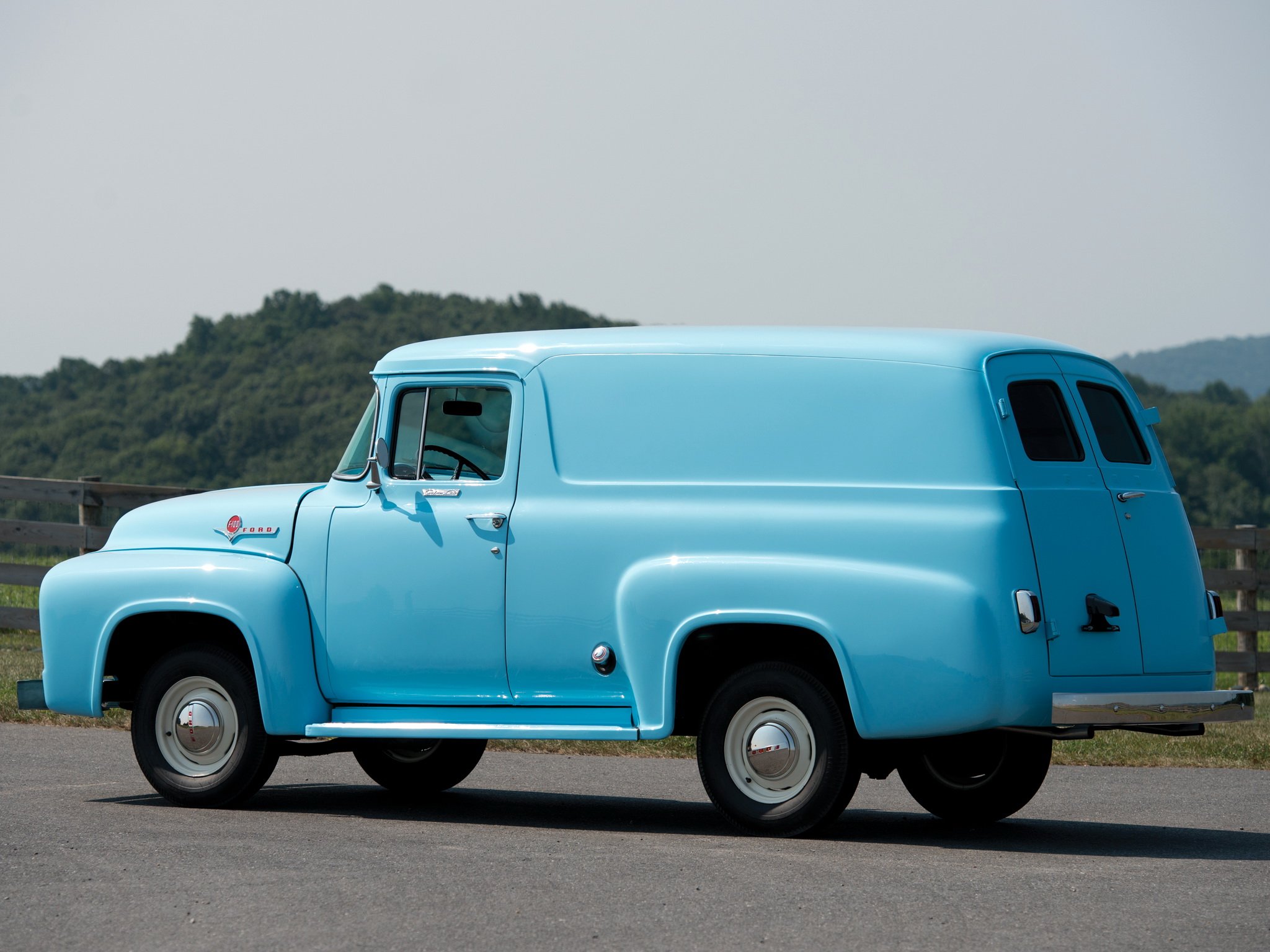 Amazing 1956 Ford F-100 Panel Pictures & Backgrounds