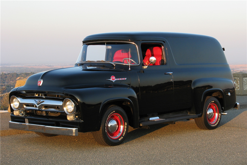 Nice wallpapers 1956 Ford F-100 Panel 1000x667px