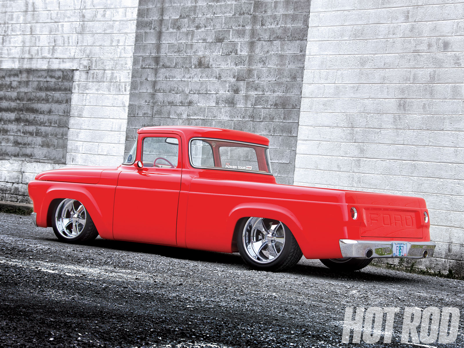 Nice Images Collection: 1957 Ford F-100 Desktop Wallpapers