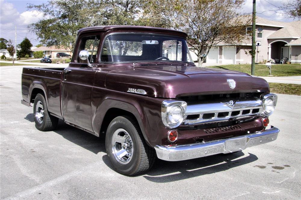1957 Ford F-100 Backgrounds, Compatible - PC, Mobile, Gadgets| 1000x667 px