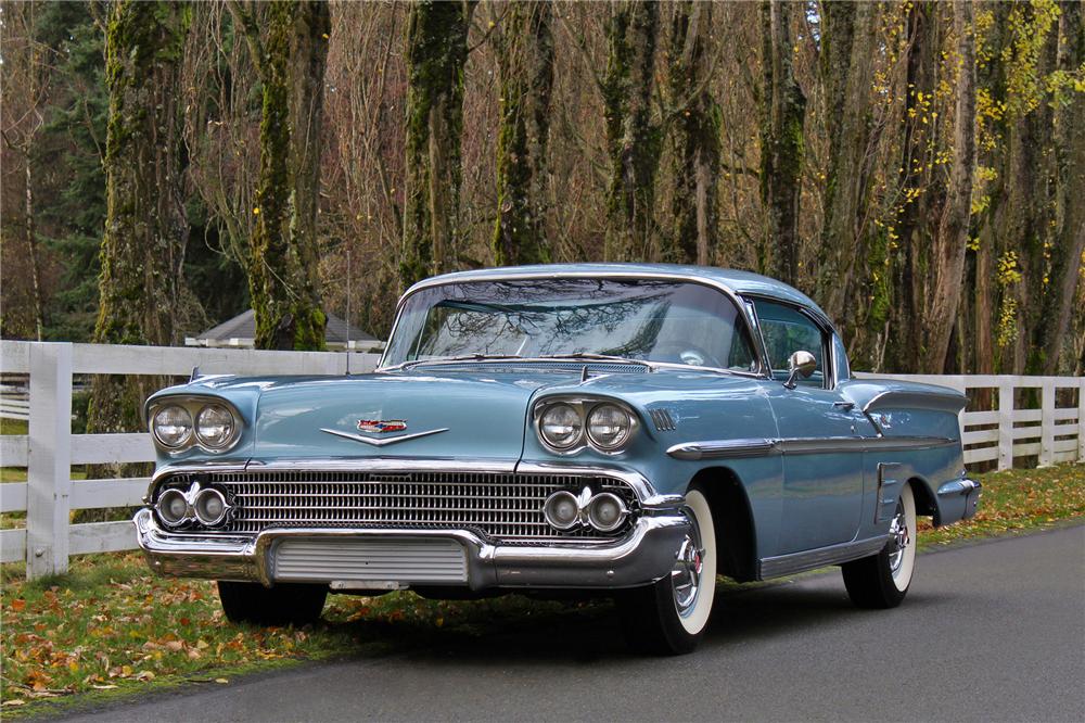 Images of 1958 Chevrolet Impala | 1000x666