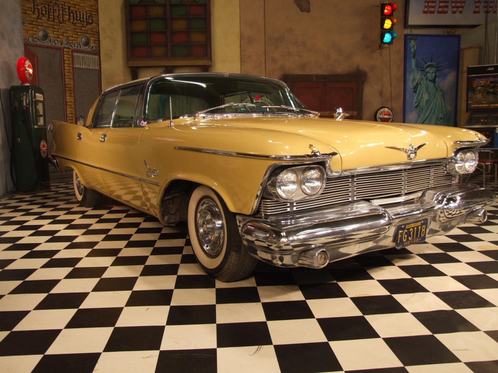 Nice Images Collection: 1958 Chrysler Imperial Crown  Desktop Wallpapers