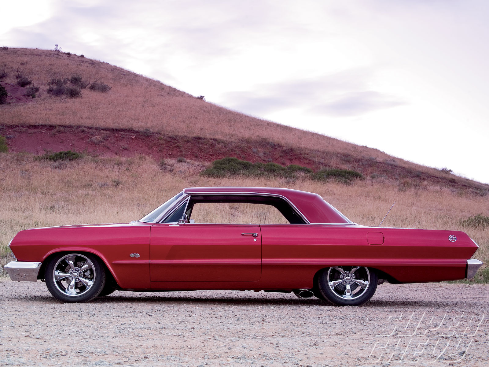 Nice Images Collection: 1963 Chevrolet Impala Desktop Wallpapers