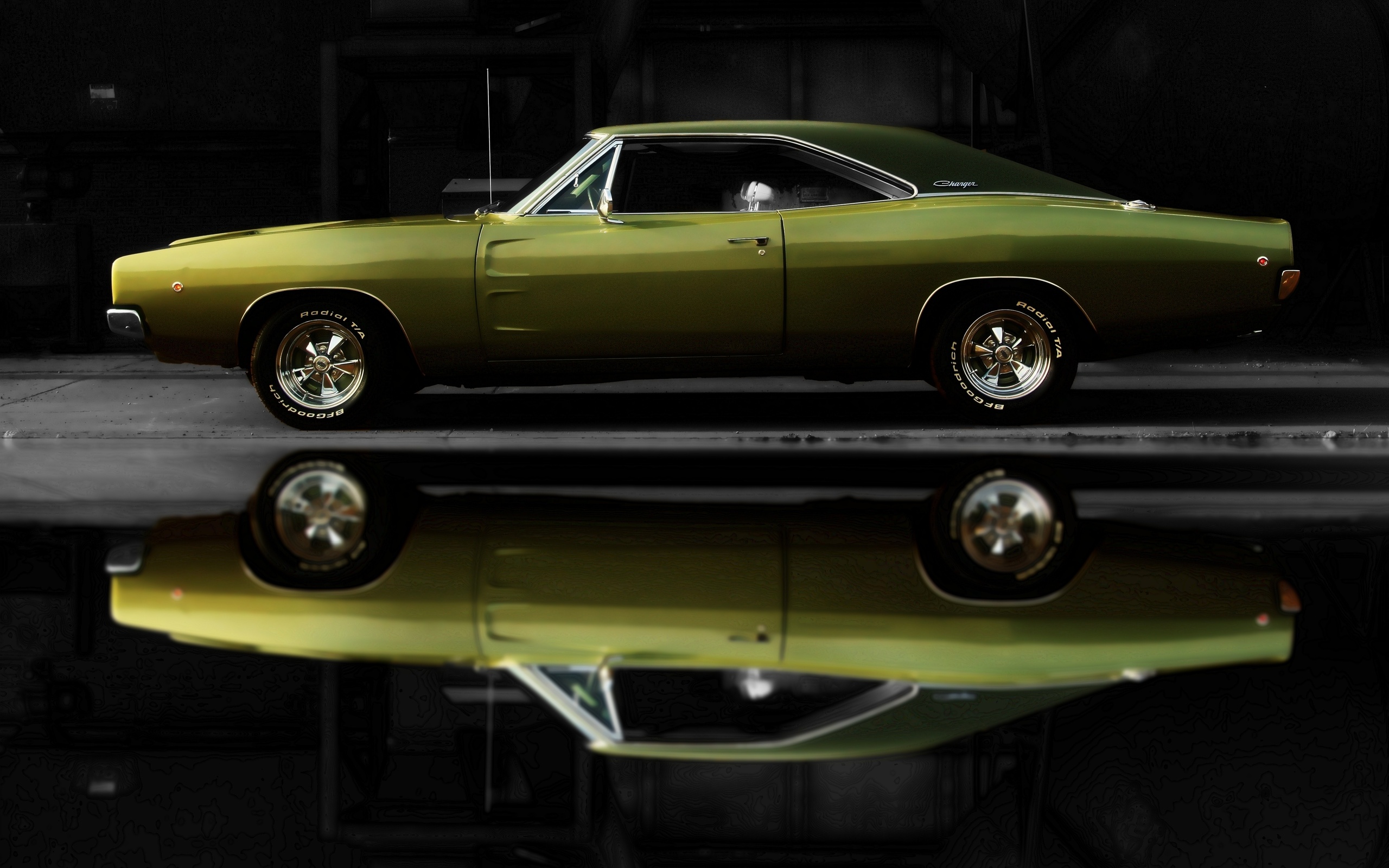 HD Quality Wallpaper | Collection: Vehicles, 2560x1600 1968 Dodge