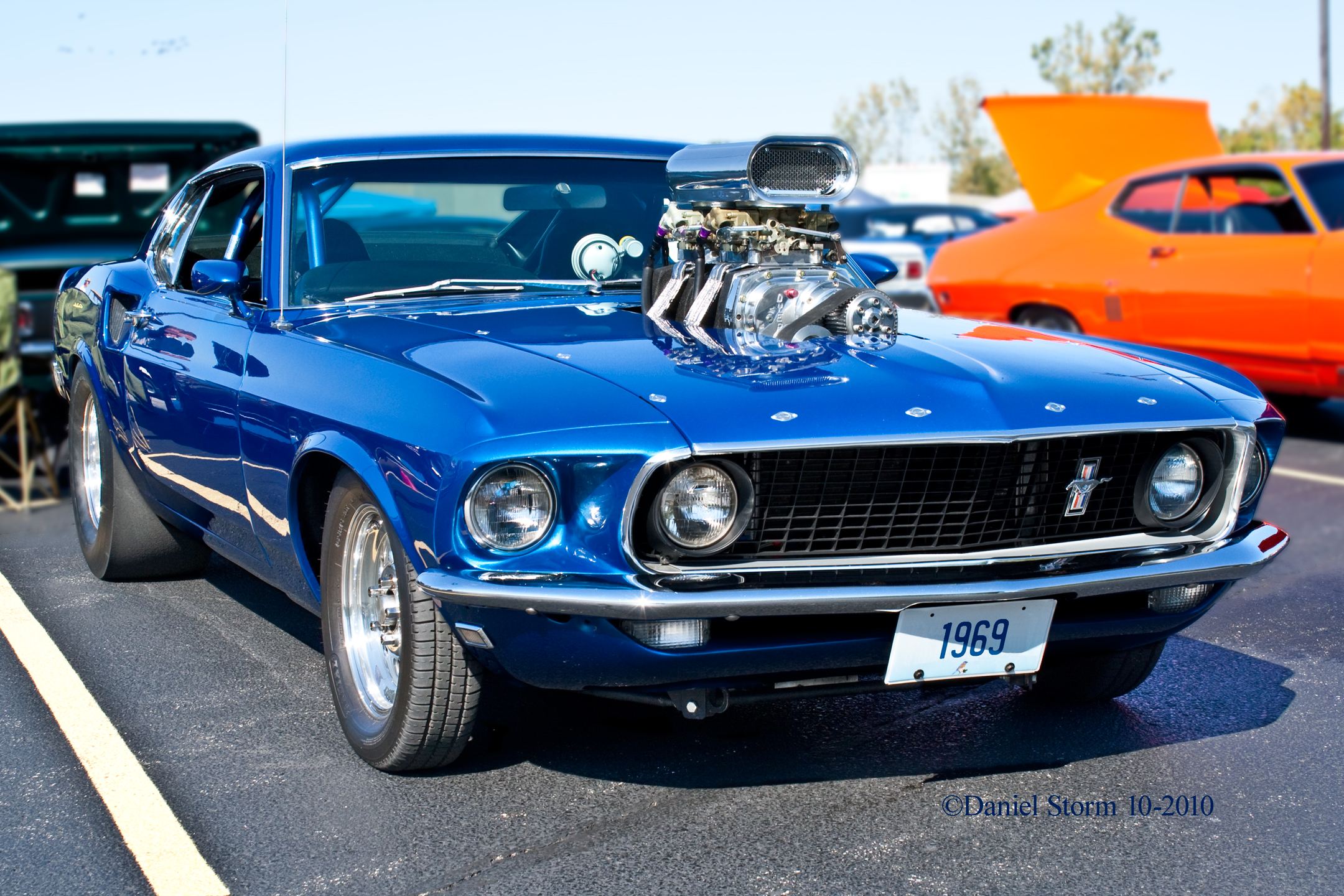 High Resolution Wallpaper | 1969 Ford Mustang 2160x1440 px