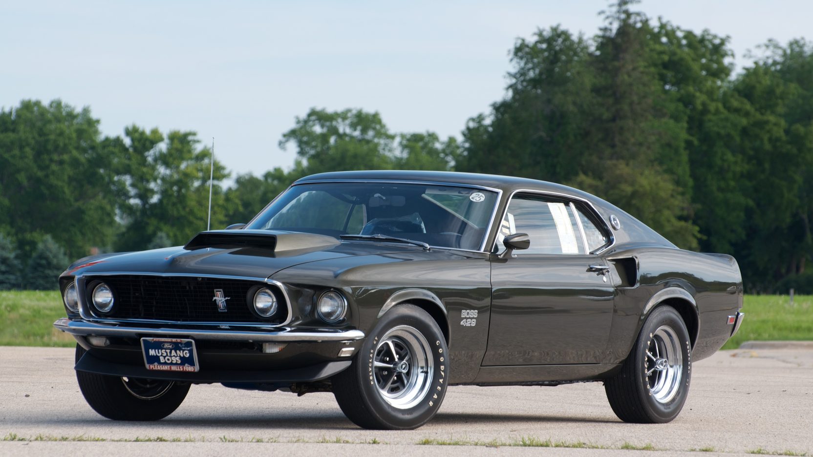 Nice wallpapers 1969 Ford Mustang Boss 1664x936px
