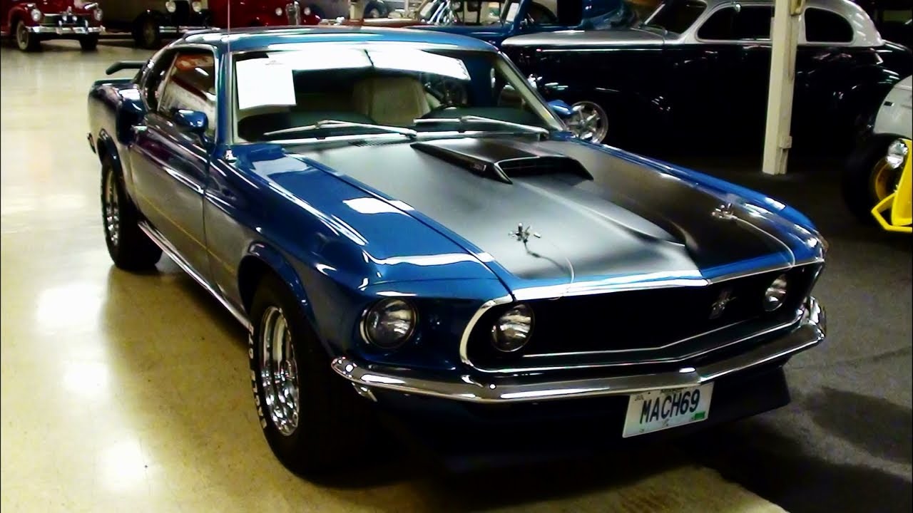 High Resolution Wallpaper | 1969 Ford Mustang Fastback 1280x720 px