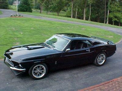 Nice wallpapers 1969 Ford Mustang Fastback 400x300px