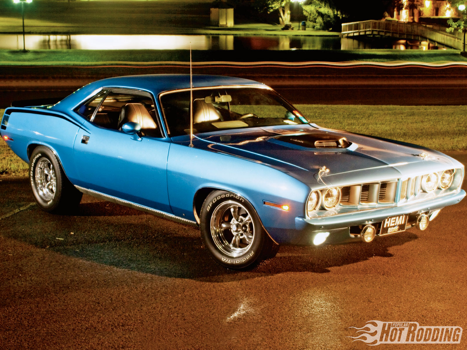 HD Quality Wallpaper | Collection: Vehicles, 1600x1200 1971 Plymouth Barracuda