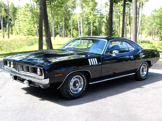 Nice Images Collection: 1971 Plymouth Barracuda Desktop Wallpapers