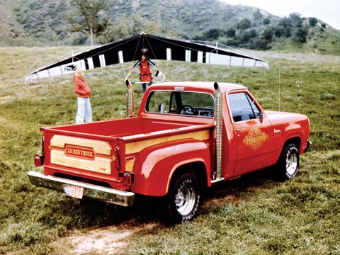 High Resolution Wallpaper | 1978 Dodge Lil Red Express 480x360 px