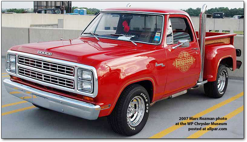 1978 Dodge Lil Red Express #11
