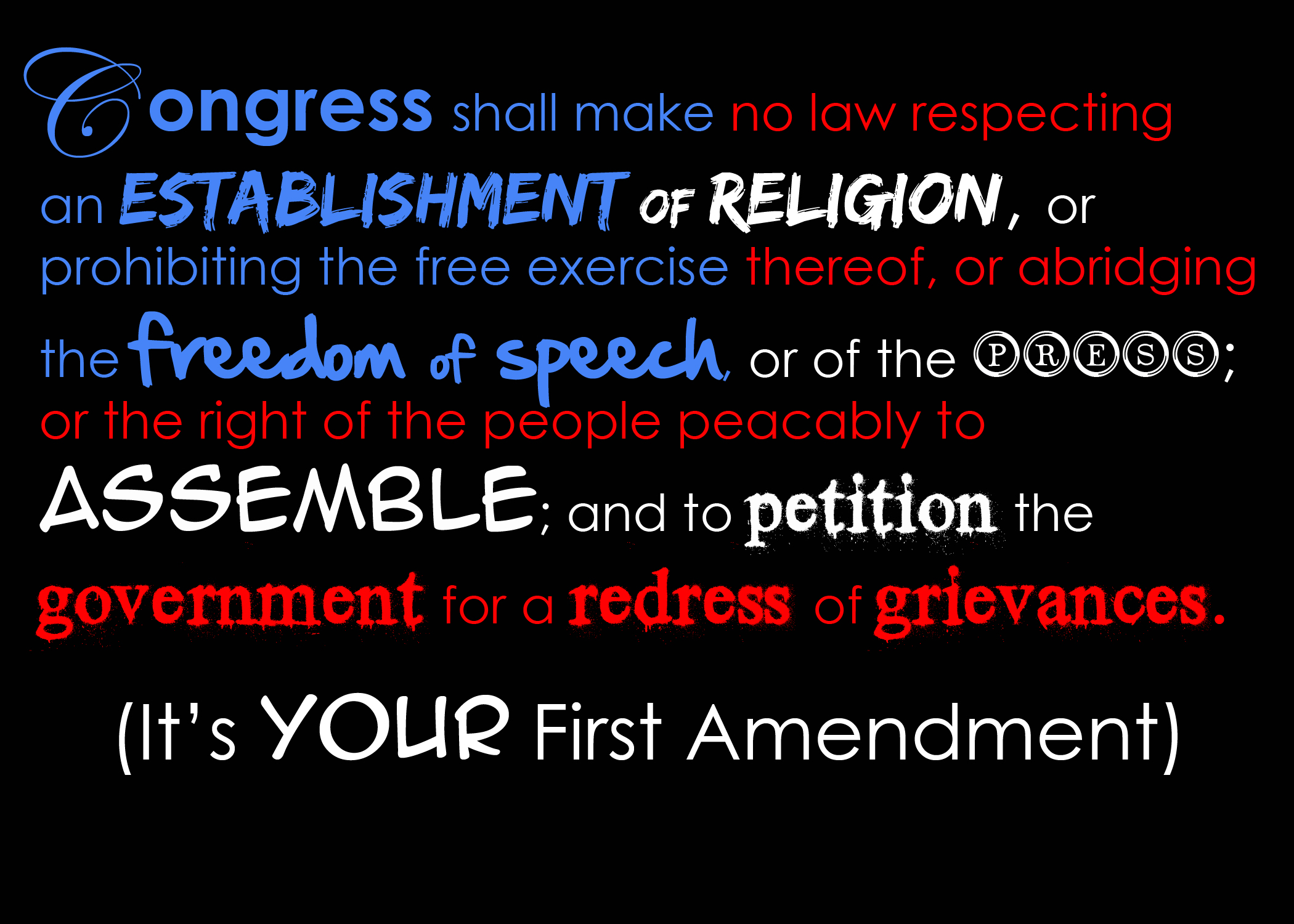 Amazing 1st Amendment Pictures & Backgrounds