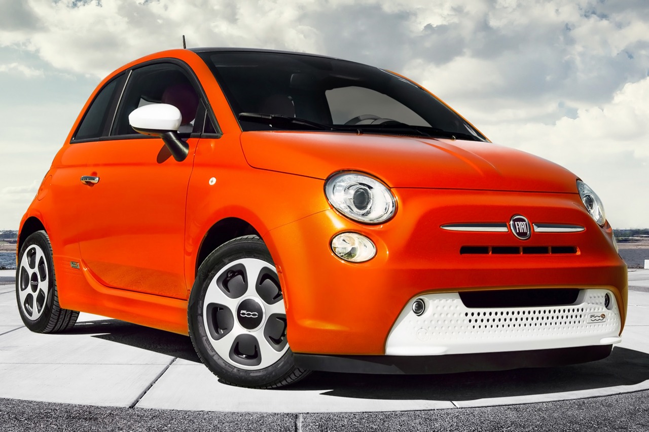 2014 Fiat 500e Backgrounds on Wallpapers Vista