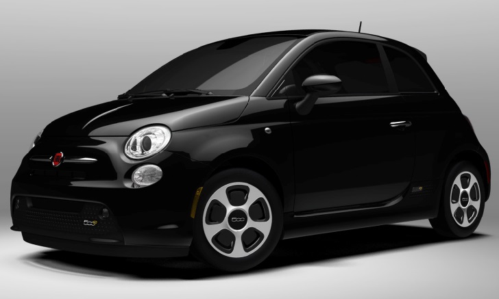Nice Images Collection: 2014 Fiat 500e Desktop Wallpapers