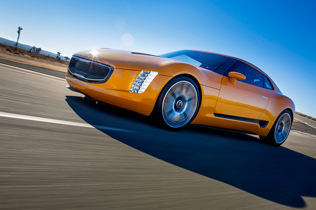 Amazing 2014 Kia GT4 Stinger Concept  Pictures & Backgrounds
