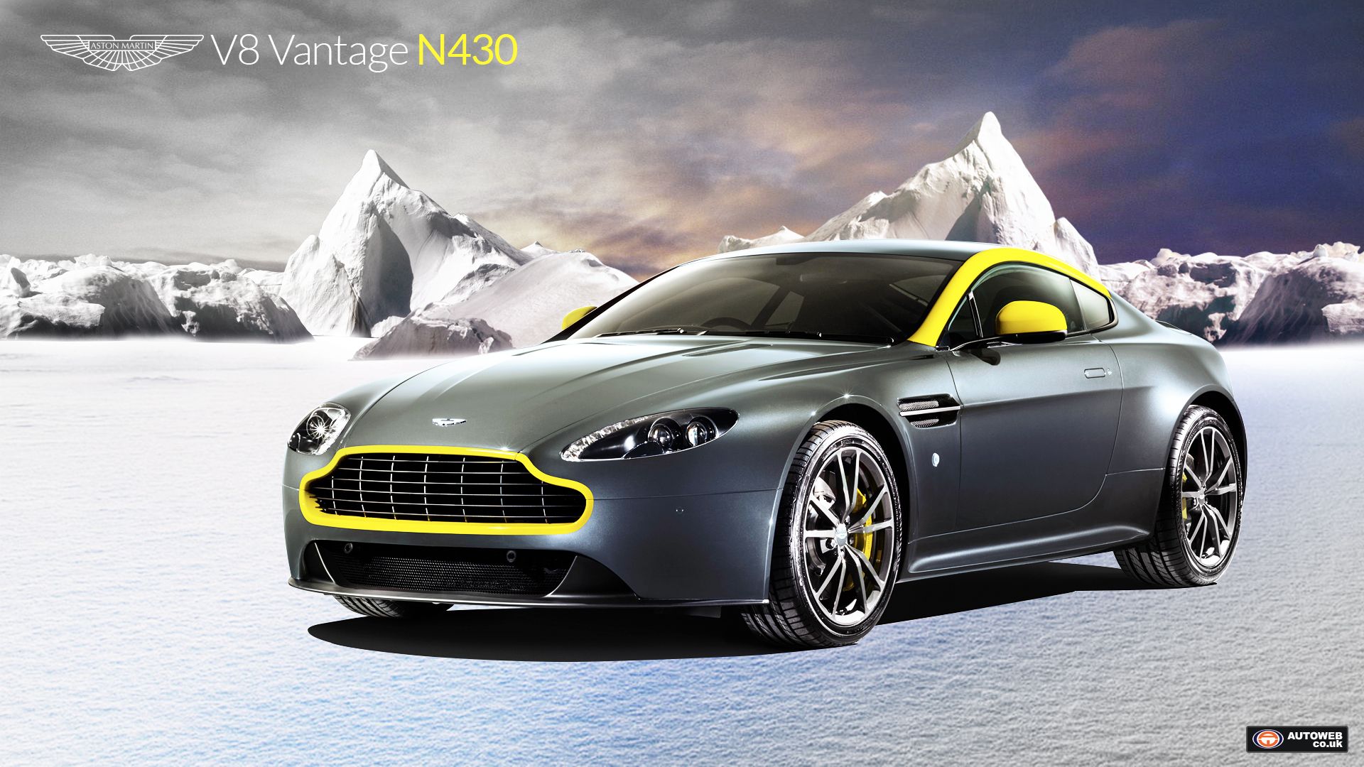 HD Quality Wallpaper | Collection: Vehicles, 1920x1080 2015 Aston Martin V8 Vantage N430
