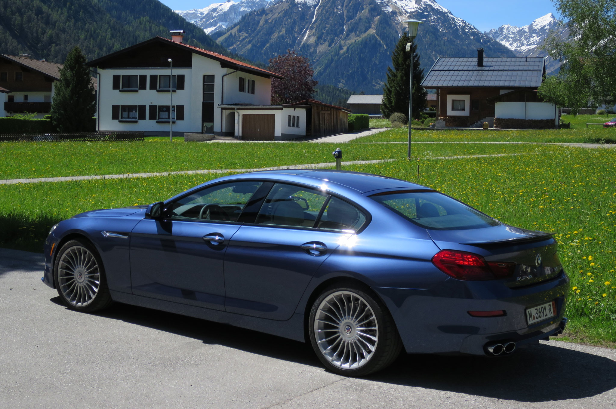 Nice Images Collection: 2015 BMW Alpina B6 Gran Coupe Desktop Wallpapers