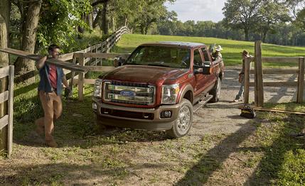 HD Quality Wallpaper | Collection: Vehicles, 429x262 2015 Ford F-Series Super Duty