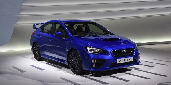 HD Quality Wallpaper | Collection: Vehicles, 600x300 2015 Subaru WRX STI