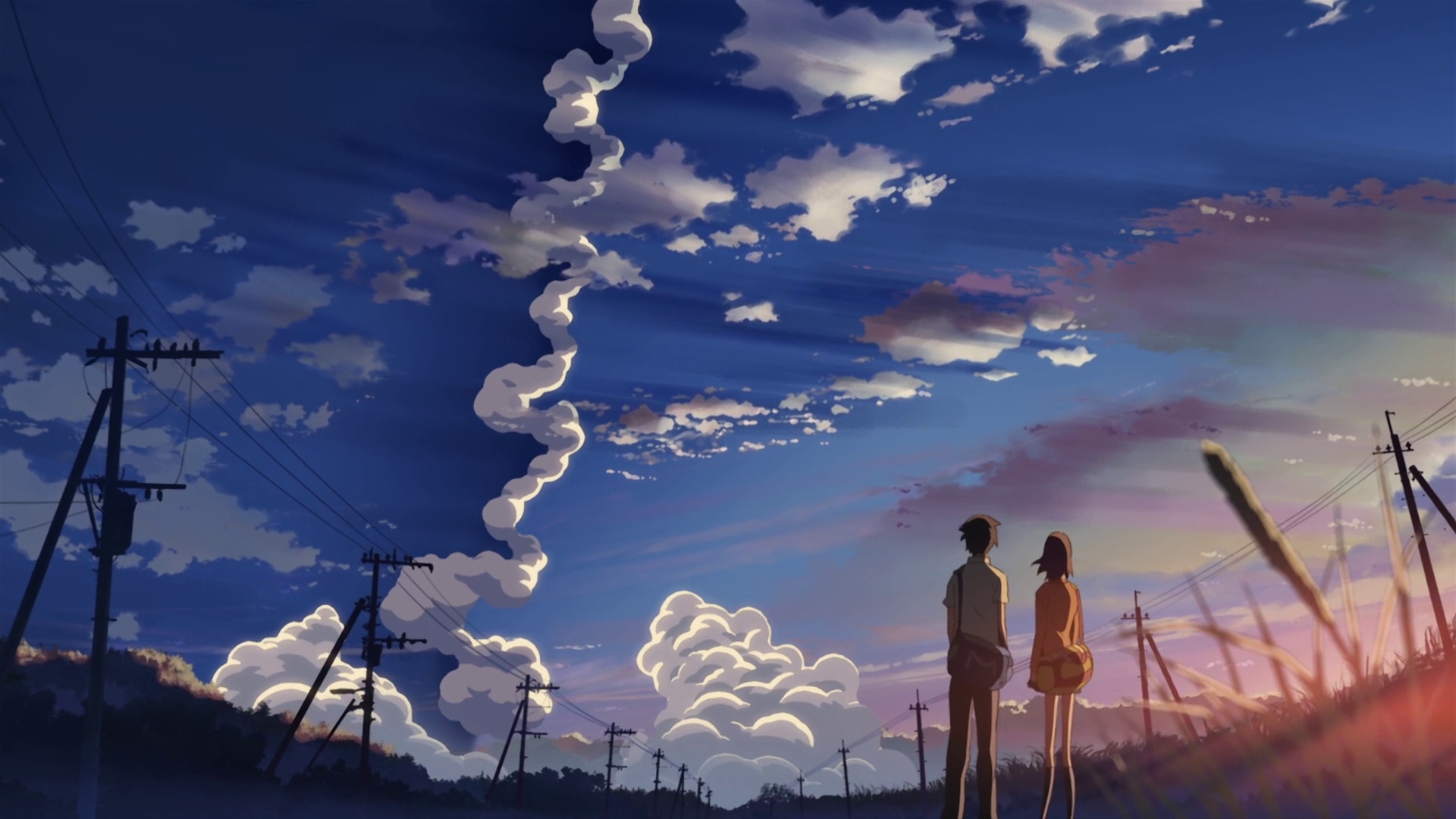 HD Quality Wallpaper | Collection: Anime, 1920x1080 5 Centimeters Per Second