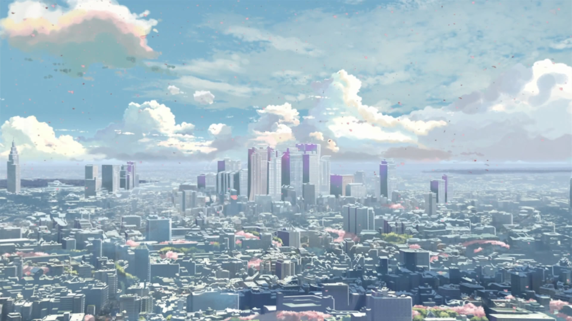 Wallpaper  5 Centimeters Per Second horizon anime Makoto Shinkai  3072x1728  JustJon  1387299  HD Wallpapers  WallHere