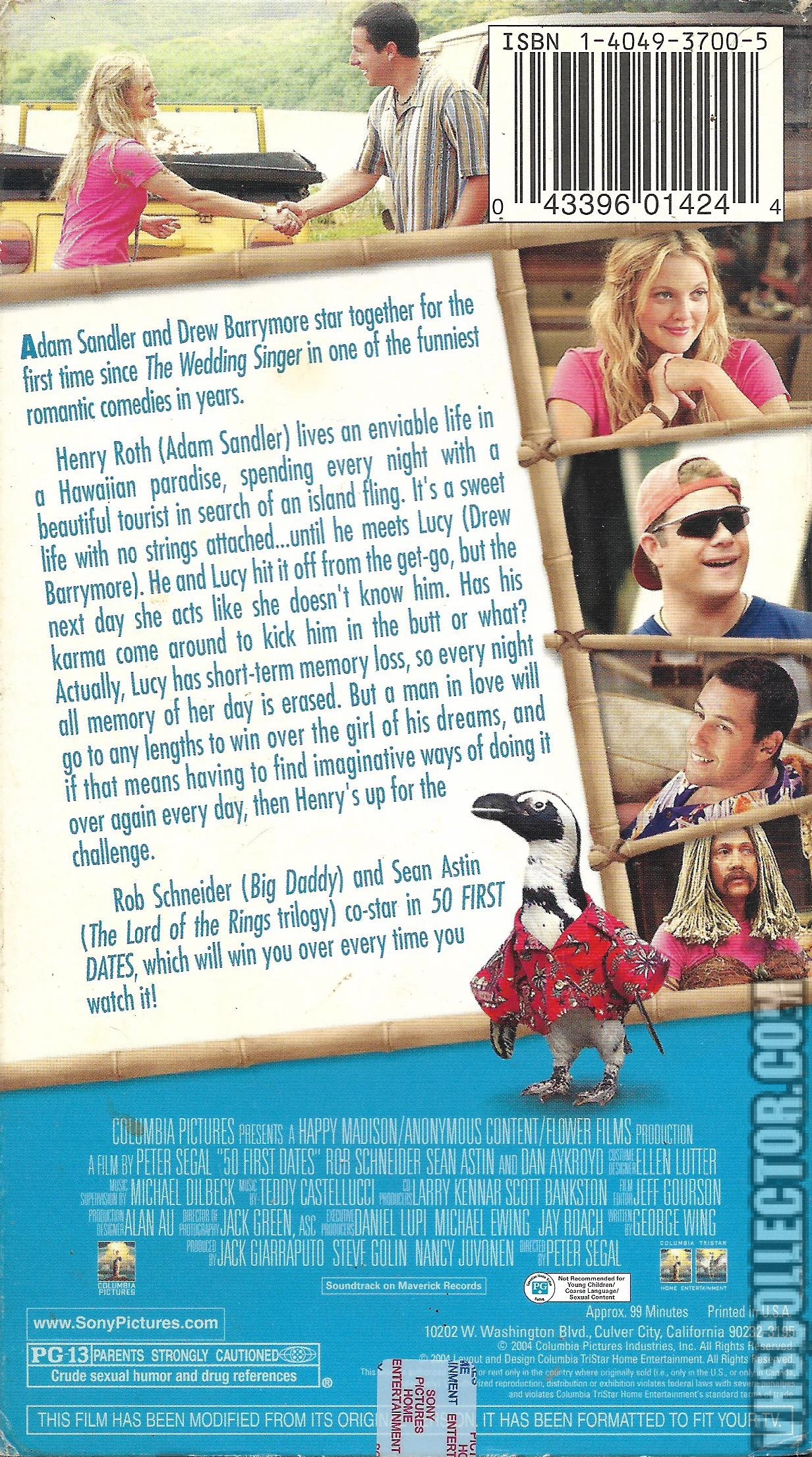 50 first dates movie reaction paper