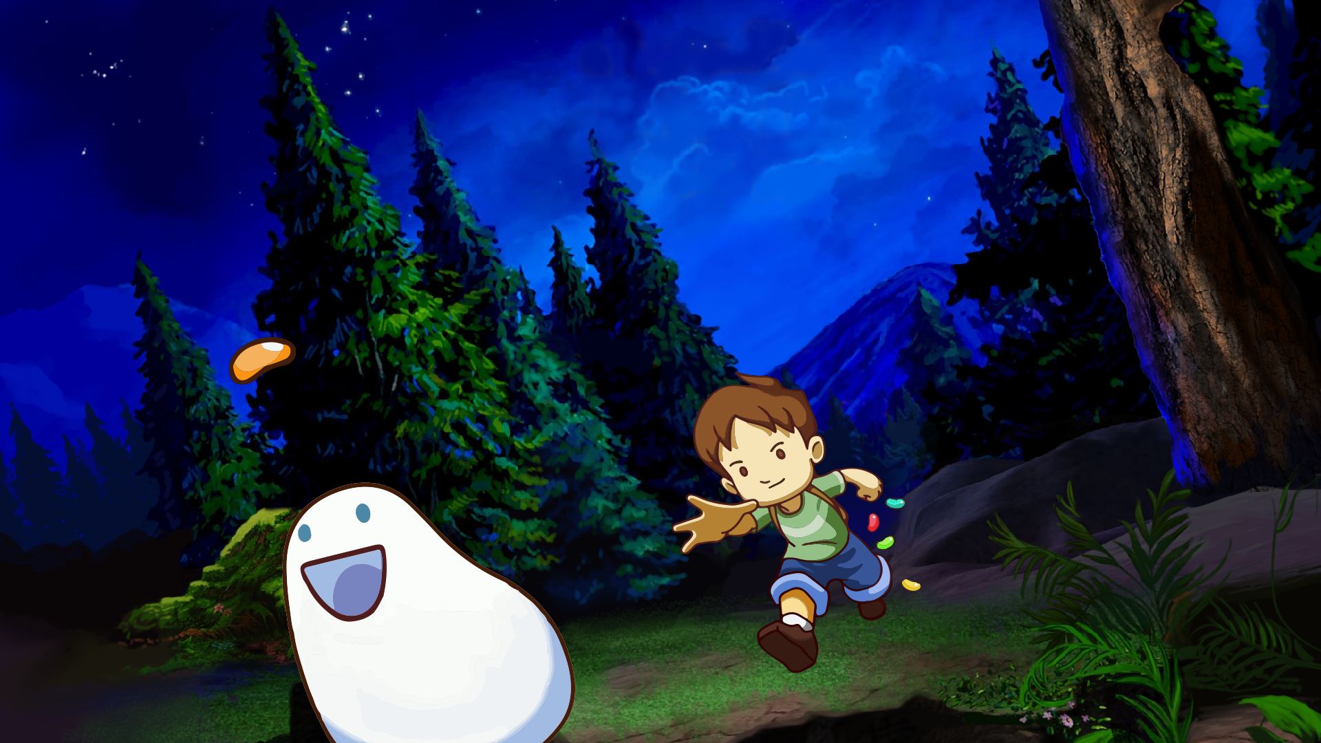 A Boy And His Blob High Quality Background on Wallpapers Vista